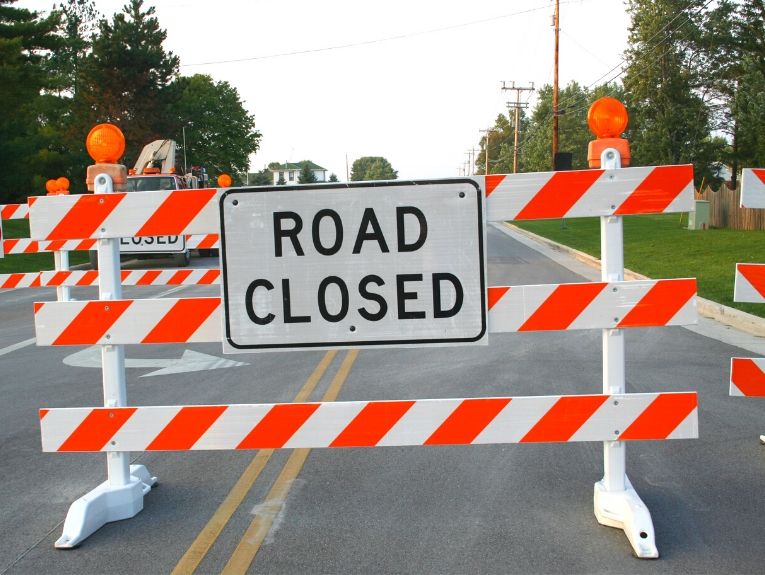 image of Road Closed Sign